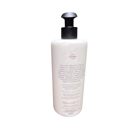 Glasshouse Fragrance Kyoto in Bloom Body Lotion Camellia &‎ Lotus 13.53. oz - Picture 3 of 8